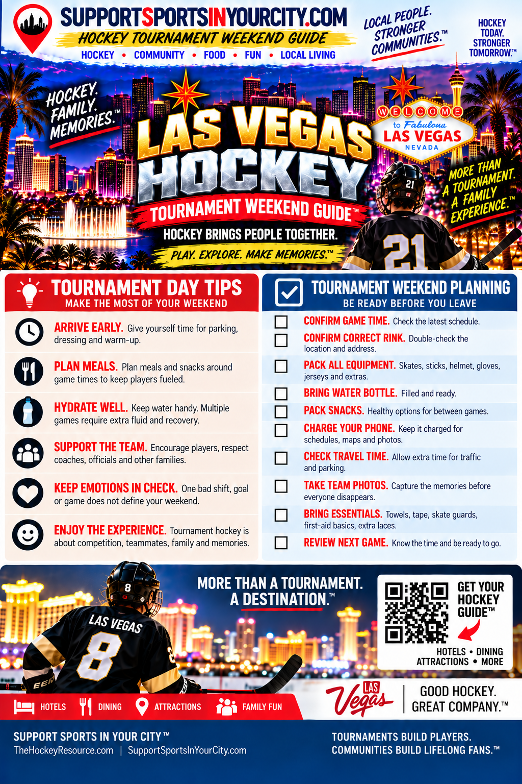 Las Vegas tournament family city guide